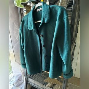 Chinawear jacket very warm turquoise